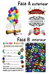 Carte Invitation Ebay