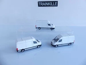 ELECTROTREN / 3 CAMIONNETTES MERCEDES TYPE FOURGON - Imagen 1 de 4