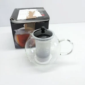 Bodum ASSAM Teebereiter (Glasgriff, Farbiger Deckel, Permanent Kunststofffilter - Bild 1 von 6