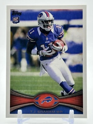 2012 Topps TJ Graham #37 Rookie RC - Image 1 of 2