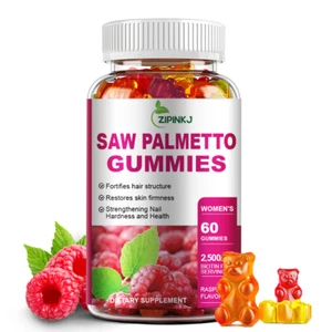 Sägepalme Gummis - für Harnwege, Blase & Prostata Gesundheit Nahrungsergänzung - Bild 1 von 8