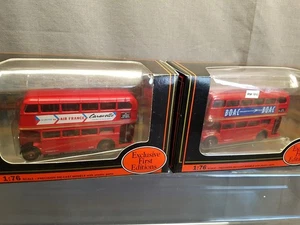 2 x EFE 1/76 15601/10116 ROUTEMASTER D/D  B.O.A.C & AIR FRANCE MINT BOXED (2) - Foto 1 di 4