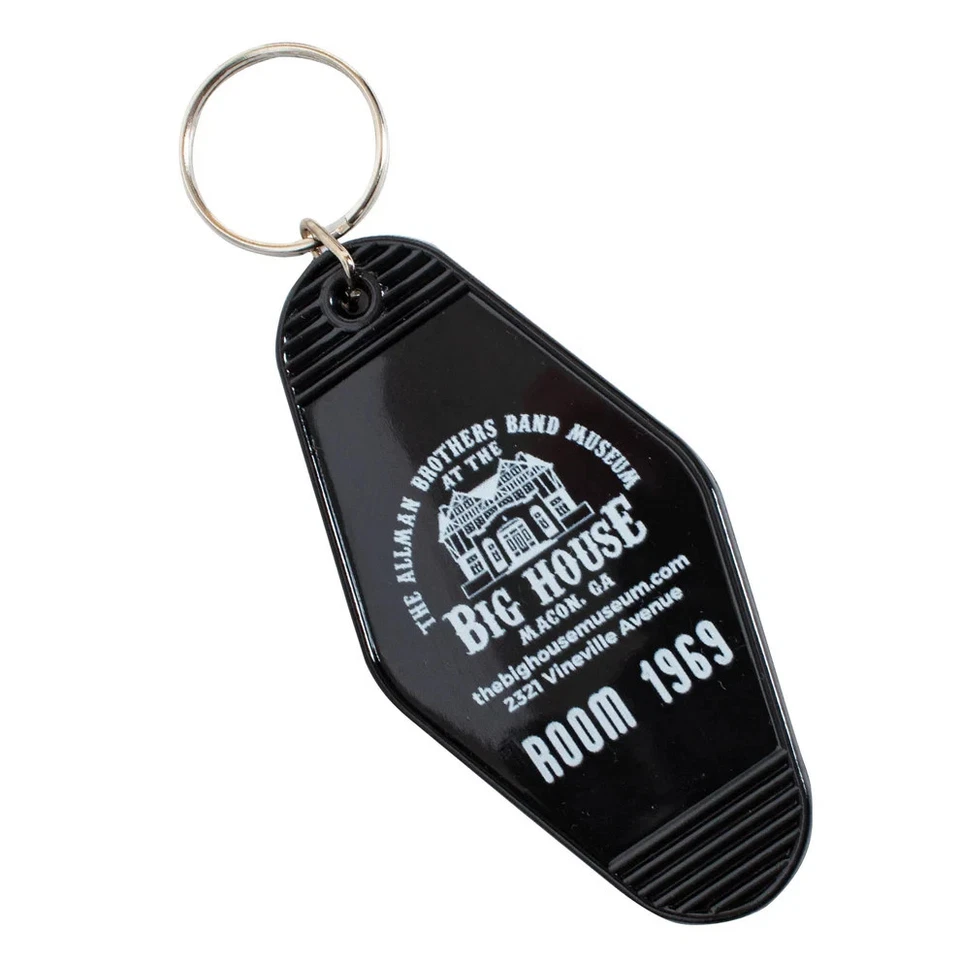 The Allman Brothers The Big House 1969 Macon *NUEVO* Llavero vintage estilo motel Foto 1 de 1
