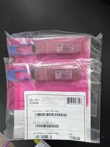 CISCO QSFP-40G-LR4 Modulo ricetrasmettitore originale QSFP 40Gbase con ologramma - Foto 1 di 2