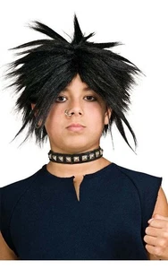 PELUCA INFANTIL SPIKER PUNK ROCKER HALLOWEEN ACCESORIO DISFRAZ - Imagen 1 de 2