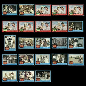 Star Wars 1977 Topps Lot (23) EX-VG C3PO & Princess Leia Vintage 1st Edition  - Picture 1 of 8