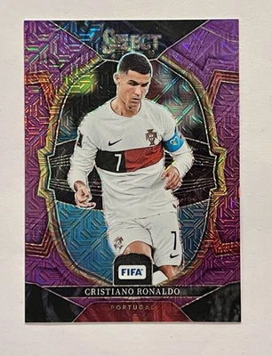 2023 Select CRISTIANO RONALDO Purple Mojo Prizm🔥CR7 🇵🇹 - Image 1 of 4