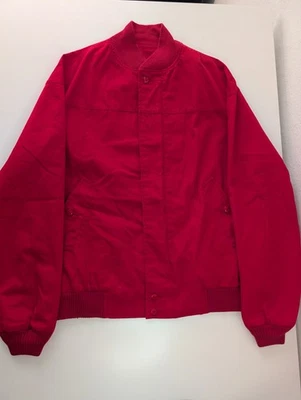 Chaqueta cortavientos Catalina La Paz vintage cremallera completa roja para hombre 42 Foto 1 de 4