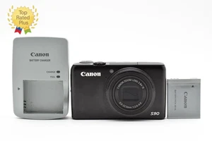 [EXC+5] Canon PowerShot S90 10.0MP Compact Digital Camera Black JAPAN - Picture 1 of 16