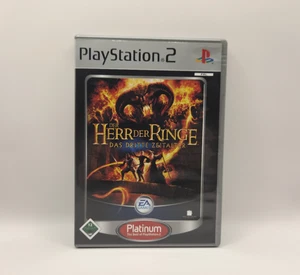 Playstation 2 Der Herr der Ringe Das Dritte Zeitalter Platinum Ps2 + Anleitung - Bild 1 von 4