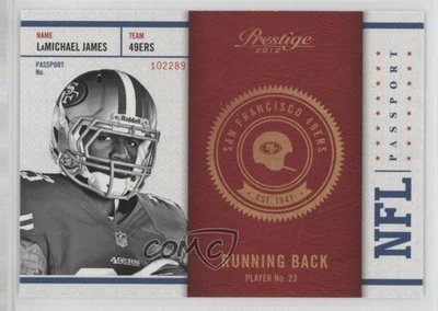 2012 Playoff Prestige NFL Passport LaMichael James #23 Rookie RC - Image 1 of 2