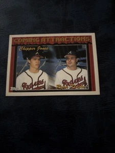 1994 Topps - Coming Attractions #777 Chipper Jones, Ryan Klesko C1 - Picture 1 of 2