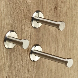 Gancho para guardarropa gancho para ropa gancho de pared acero inoxidable toallero 30-70 mm SOTECH - Imagen 1 de 8