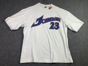 Camiseta Antoine James Jordan 23 Hombre Grande Blanca Cuello Redondo Talla L - Imagen 1 de 9