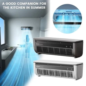 No-Drilling Kitchen Wall Air Conditioner Fan, Wireless Charging Air Conditioner◇ - Picture 1 of 19