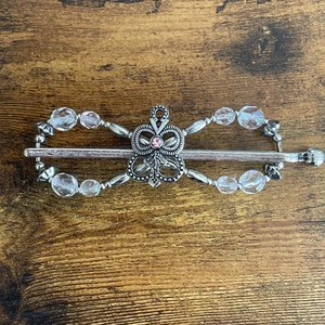 Lilla Rose Flexi Haarspange S Pink Stone - Bild 1 von 7