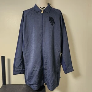 Puma Dapper Dan Full Zip Monogram Jacket Navy Blue Men's XXL NWT - Picture 1 of 10