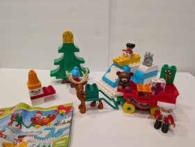 LEGO Duplo 10837 - Santa&rsquo;s Winter Holiday Set - 100% COMPLETE w/ Instructions