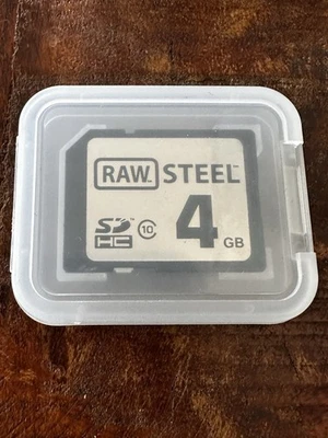 Hoodman Steel 4 GB SDHC Memory Card New Old Stock - Image 1 of 4