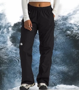 The North Face Women's Black Antora DryVent Rain Pants $100 (Size XL) ***NEW*** - Picture 1 of 5