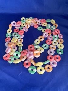 Guirnalda de Navidad molde soplador caramelo salvavidas vintage 9' - Imagen 1 de 11