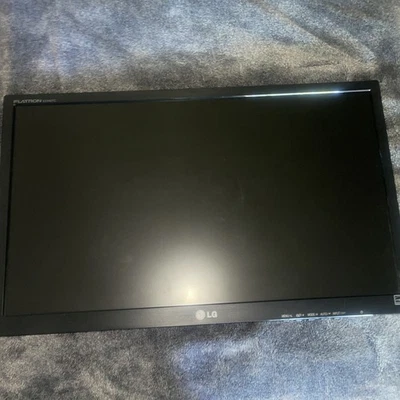 LG Flatron E2442TC-BN 24” LED Monitor 1080p Widescreen VGA DVI Tested Working - image 1 of 4