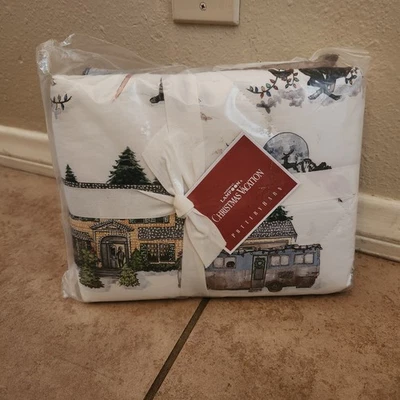 NEW Pottery Barn National Lampoons Christmas Vacation Quilted KING sham - Image 1 of 4