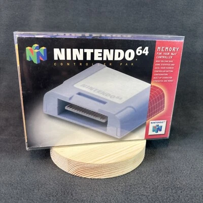 Nintendo 64 Controller Pak - Box (Damaged) & Memory Card w/ Label - Image 1 of 4