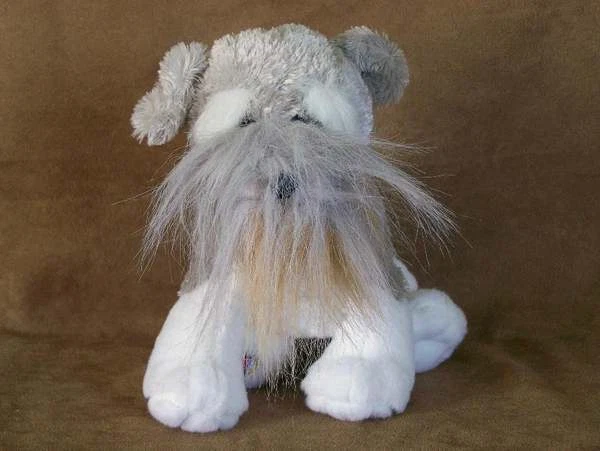 Webkinz Schnauzer HM159- No Code - Plush Animal EUC - Image 1 of 1