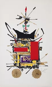MATHIEU - TOKYO POSTER AIR FRANCE BEFORE LETTER - 1969 - Picture 1 of 1