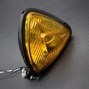 Headlight Headlamp Black Front Head Light Fits for Honda Suzuki Custom 2004-2022 - Picture 1 of 9