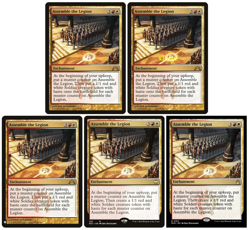 MTG GTC MB1 NCC RVR Assemble the Legion MINT (SELECT) - Image 1 of 1