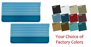 Two-Tone Pre-Assembled Door Panel Set Any Factory Color 1965 Chevelle, El Camino - Bild 1 von 6