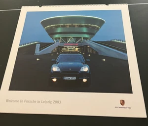 Vintage Vollfarbfotografie 2003 Porsche in Leipzig Werkskalender - Bild 1 von 6