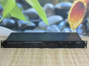 SHURE MICROPHONE RECEIVER L4-R. DIVERSITY. 181 Mhz. TESTED 100%. POWER SUPPLY. - Picture 1 of 8