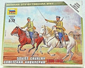 Zvezda 6161 Kit Modelo Plástico CABALLERÍA SOVIÉTICA 1935-1942 1:72 Nuevo - Imagen 1 de 3