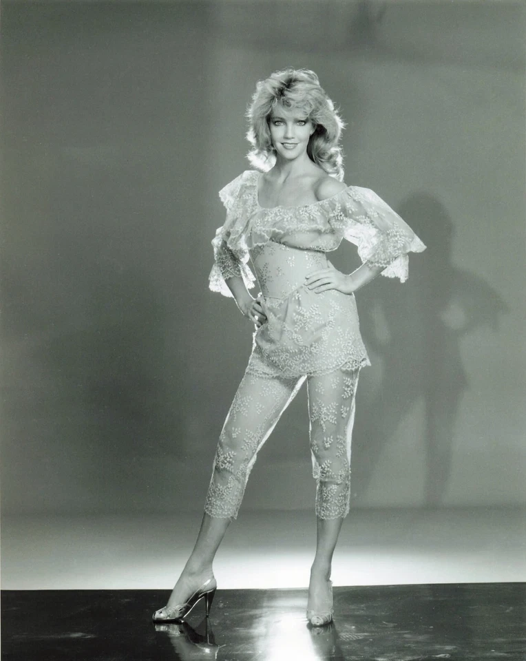 Pin Up Heather Locklear Foto Película Modelo Actor Años 80 Moda 8x10 e*P126b Foto 1 de 2