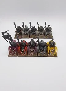 Warhammer Age of Sigmar Gloomspite Gitz (Wald-)Goblin 10x Grot - Spinnenreita - Bild 1 von 5