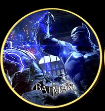 ●● RARE MEDAILLE PLAQUéE OR : BATMAN ●