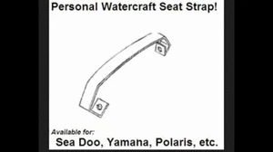 BRAND NEW! Sea Doo, Kawasaki Yamaha etc SEAT STRAP - 11 COLORS! * (no hardware) - Picture 1 of 2