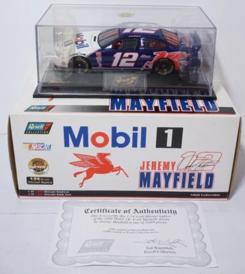 Revell 1:24 Scale Diecast Car BANK #12 Jeremy Mayfield 1999 Mobil 1 Ford Diecast Foto 1 de 4