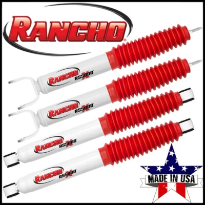 Rancho Front & Rear Gas Shocks Set fits 2000-2006 Suburban Yukon XL 1500 0" Lift - Image 1 of 4