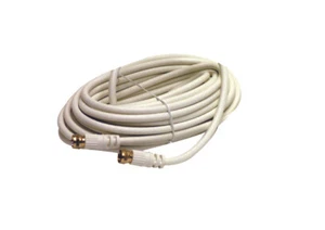 Steren 12ft RG59 Coax with F Connectors, White - Picture 1 of 1