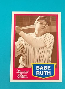 1989 CMC Babe Ruth Limited Edition #16 Babe Ruth Boston Braves BASEBALL Card O2 - Picture 1 of 2