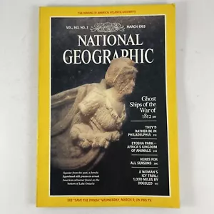 National Geographic Magazine March 1983 Aylantic Gateways Ghost Ships Herbs - Foto 1 di 19