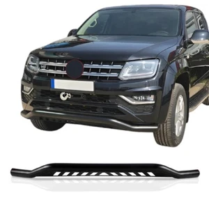 City Bar for VW Amarok 2010-17 Matt Black Spoiler Bumper Guard Nudge Bar - Picture 1 of 7