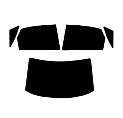 Kit de tingimento de janela de carro pré-cortado para Audi A4 4 portas sedã 2001-07 janelas traseiras - Imagem 1 de 4