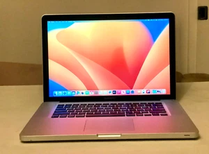 MacBook Pro 15.4“ Intel i7 CPU 16G RAM 240G SSD Apple MacOS Ventura DVD-RW A1286 - Picture 1 of 14