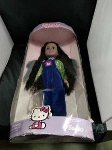 Rare HELLO KITTY AND HER FRIENDS Doll African American Sanrio Brass Key NOS - Picture 1 of 12