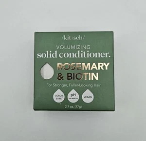 Kitsch Volumizing Solid Conditioner Rosemary & Biotin Conditioner Bar 2.7 Oz - Picture 1 of 2